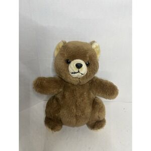 Vintage Daekor Pot Belly Bear 1979 Brown Teddy Bear Stuffed Animal Plush Toy 12"